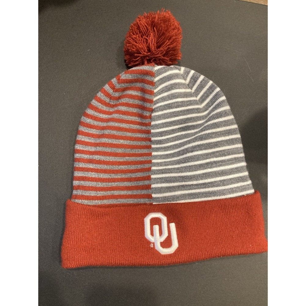 Nike Oklahoma Sooners Reversible Knit Beanie – "Boomer Sooner" / Crimson OU Hat
